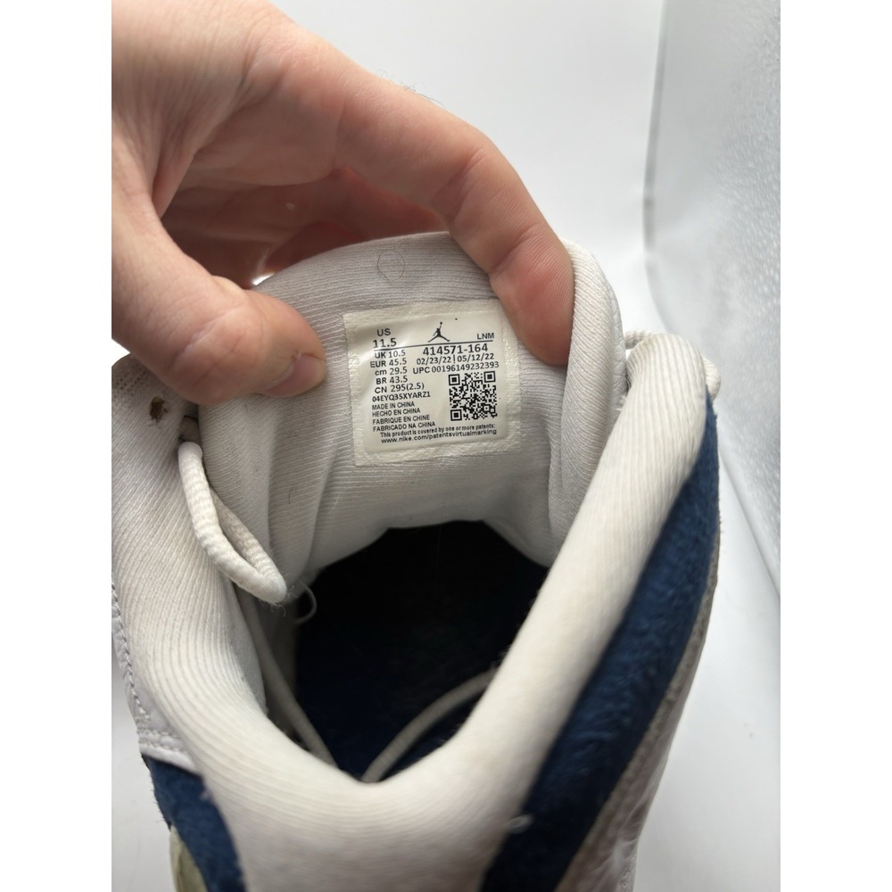 Jordan Air Jordan 13 Retro French Blue Men's Mid Top Sneakers Size 11.5 - Picture 6 of 11